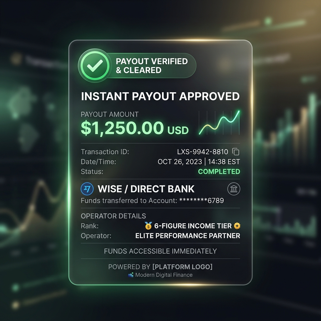 Payout Receipt Proof